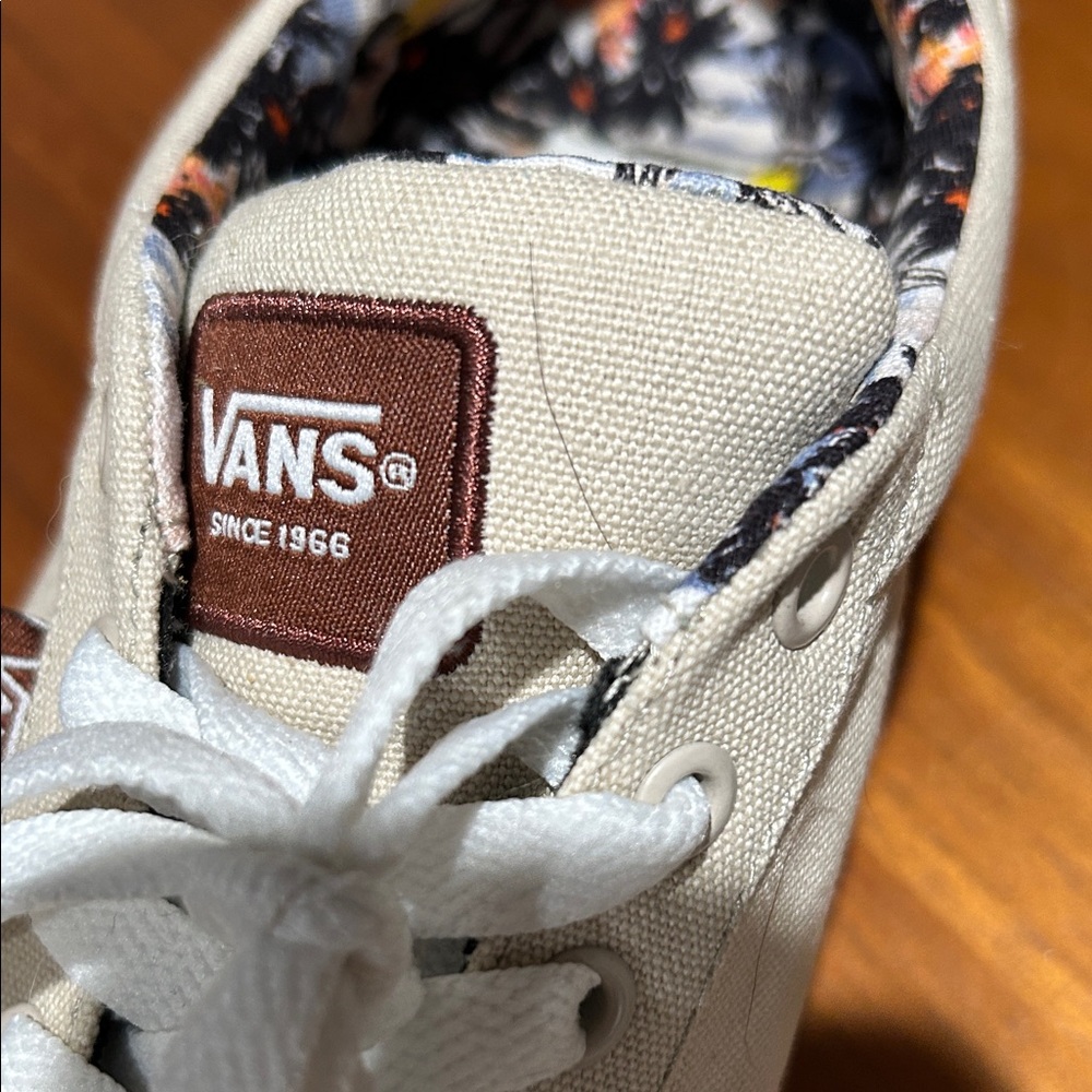 Beige Vans - Picture 2 of 6